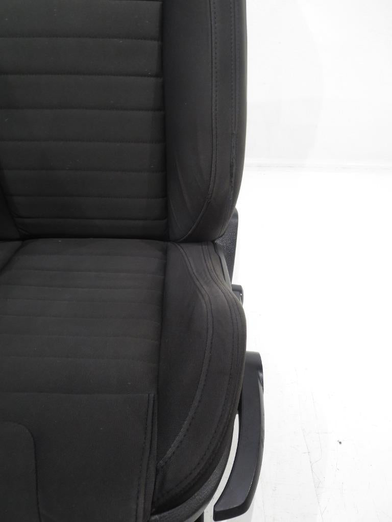 2005 - 2014 Ford Mustang Recaro Seats Black Cloth Front Seats #7625 | Picture # 6 | OEM Seats