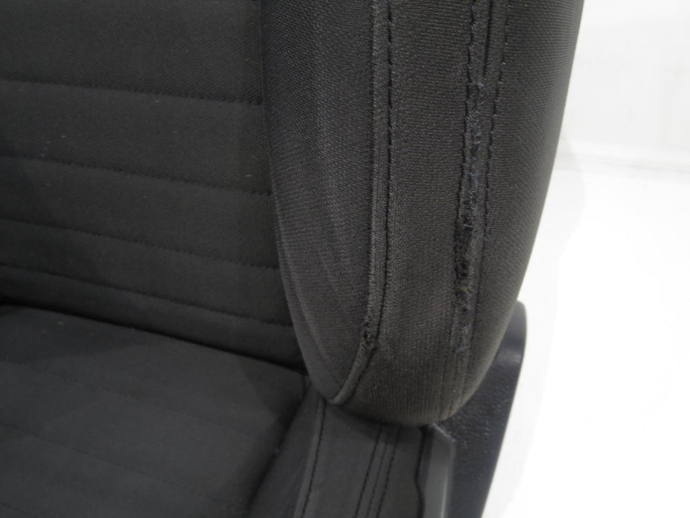 2005 - 2014 Ford Mustang Recaro Seats Black Cloth Front Seats #7625 | Picture # 12 | OEM Seats