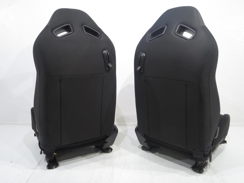 2005 - 2014 Ford Mustang Recaro Seats Black Cloth Front Seats #7625 | Picture # 15 | OEM Seats