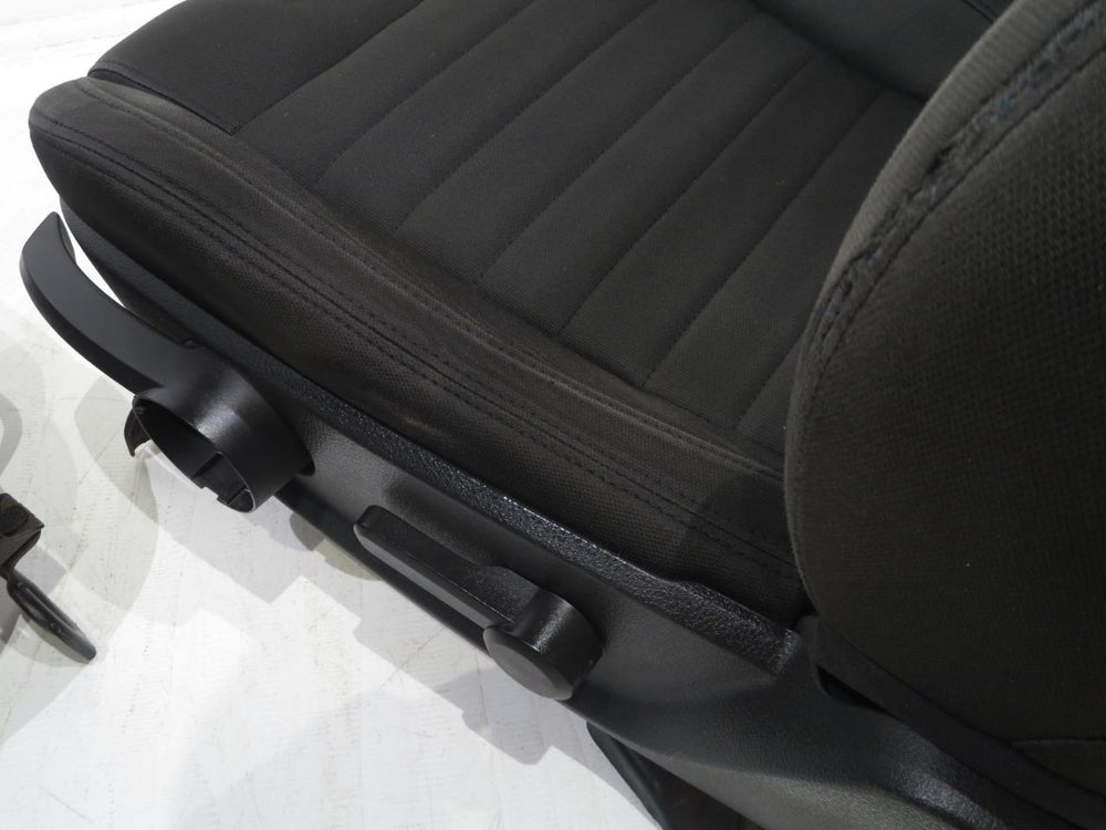 2005 - 2014 Ford Mustang Recaro Seats Black Cloth Front Seats #7625 | Picture # 10 | OEM Seats