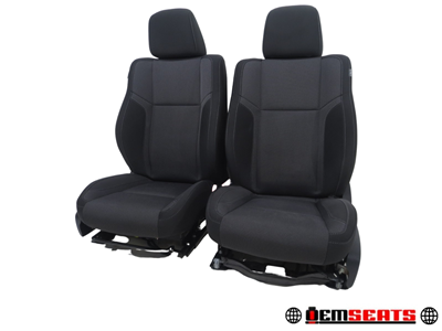 Dodge Charger Chrysler 300 Heated Oem Black Cloth Seats 2011-2015 2016 2017 2018 | Picture # 1 | OEM Seats