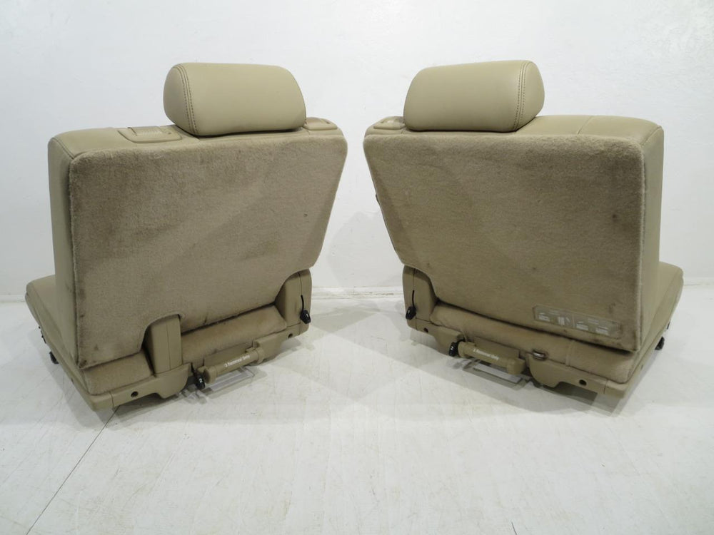 2007 - 2014 GM Tahoe Yukon Suburban 3rd Row Tan Leather Seats #304i | Picture # 19 | OEM Seats