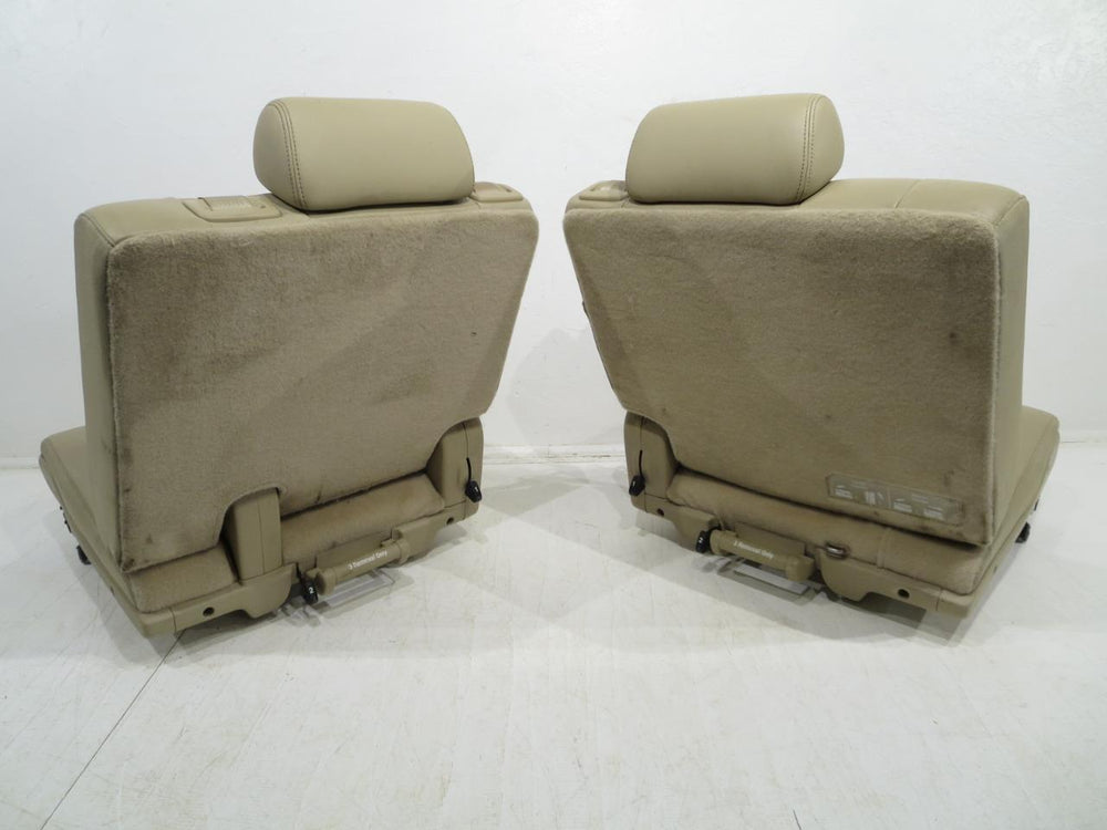 2007 - 2014 GM Tahoe Yukon Suburban 3rd Row Tan Leather Seats #304i | Picture # 19 | OEM Seats