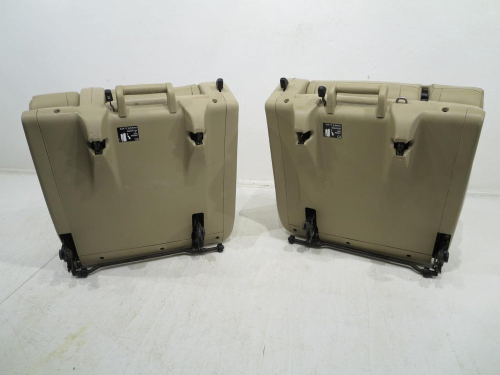 2007 - 2014 GM Tahoe Yukon Suburban 3rd Row Tan Leather Seats #304i | Picture # 17 | OEM Seats