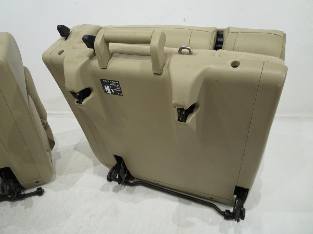2007 - 2014 GM Tahoe Yukon Suburban 3rd Row Tan Leather Seats #304i | Picture # 16 | OEM Seats