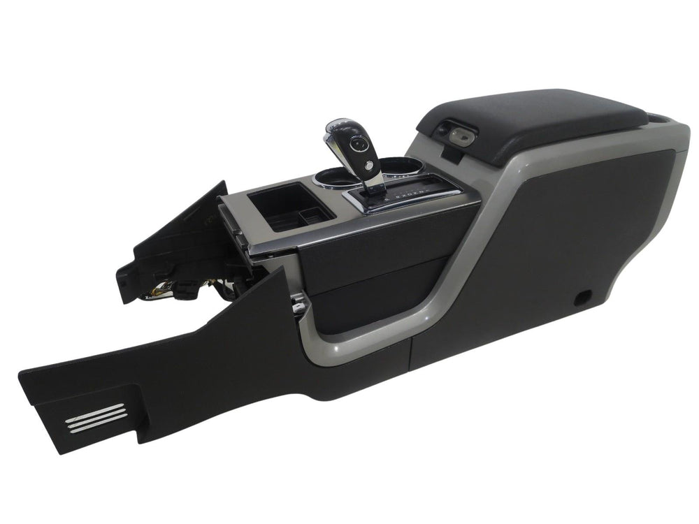 2009 - 2014 Ford F150 Flow Through Center Console Black #108k | Picture # 1 | OEM Seats