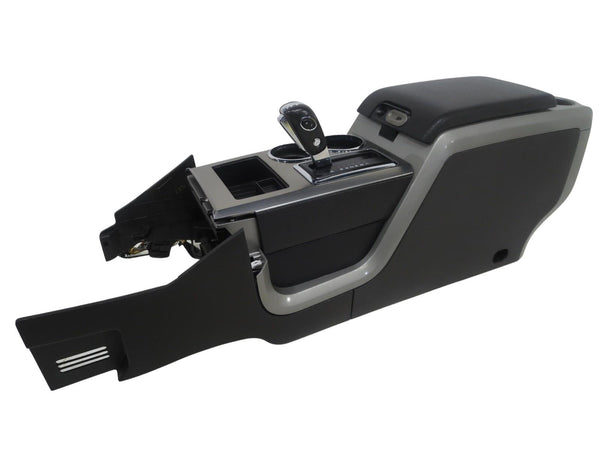 2009 - 2014 Ford F150 - Flow-Through Center Console - Gray & Black 