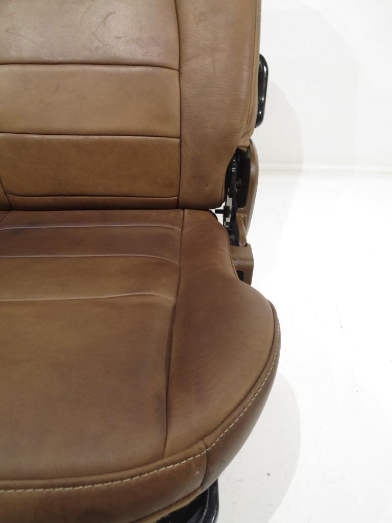 2003 - 2007 Ford Super Duty F250 F350 King Ranch Rear Leather Seat #322i | Picture # 6 | OEM Seats