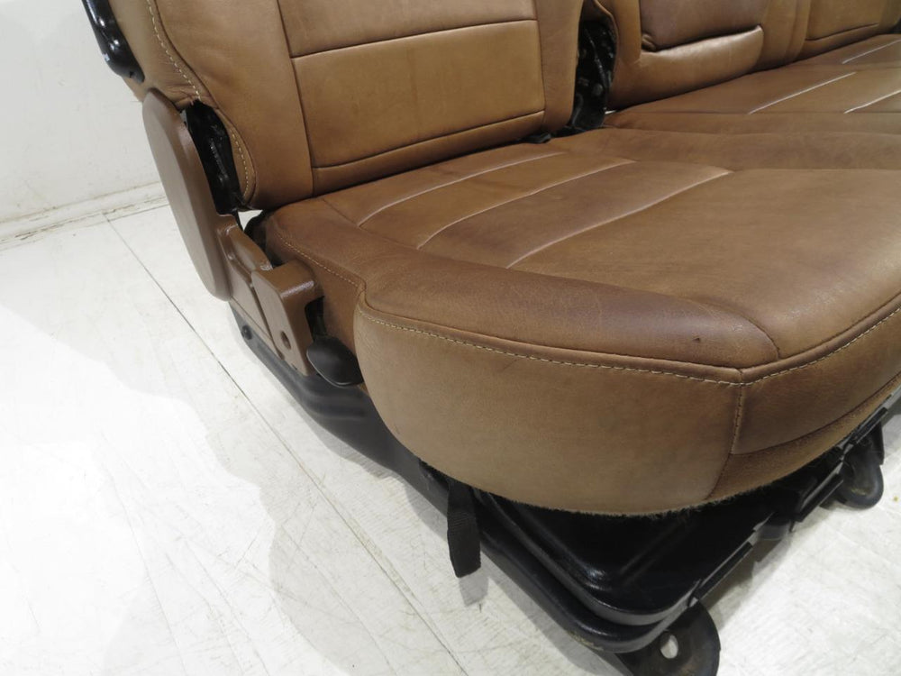 2003 - 2007 Ford Super Duty F250 F350 King Ranch Rear Leather Seat #322i | Picture # 7 | OEM Seats