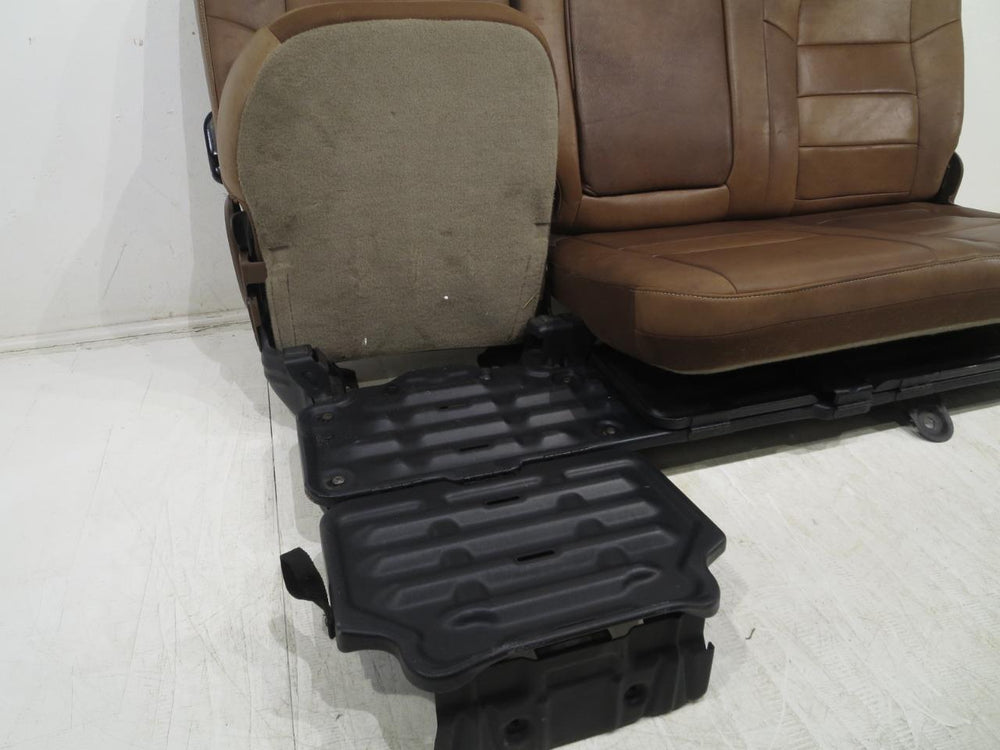 2003 - 2007 Ford Super Duty F250 F350 King Ranch Rear Leather Seat #322i | Picture # 17 | OEM Seats