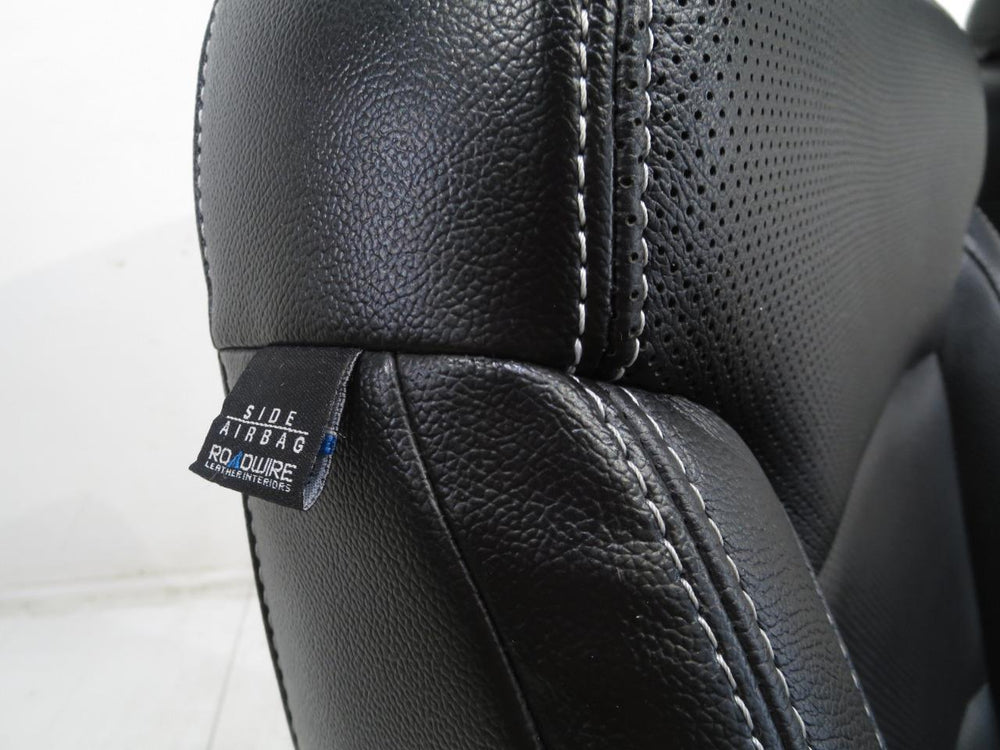 2014 - 2018 GM Silverado & Sierra Seats, Crew Cab Black Leather #323i | Picture # 11 | OEM Seats