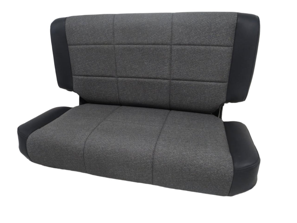 1997 2002 Jeep Wrangler Rear Seat, Charcoal Vinyl #325i