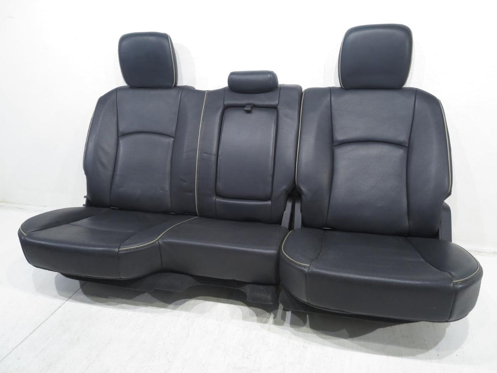 Dodge Ram Laramie Crew Cab Leather Heated Rear Seats 2009 - 2014 2015 2016 2017 2018 | Picture # 9 | OEM Seats