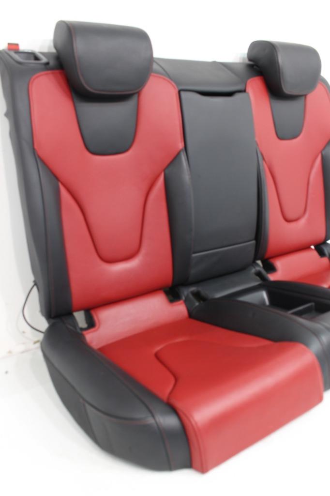 Audi S5 A5 Seats Magna Red Black Front Rear Seat Set Door Panels With 1/4 Trim | Picture # 13 | OEM Seats
