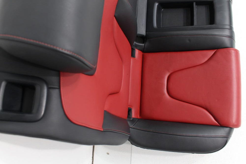 Audi S5 A5 Seats Magna Red Black Front Rear Seat Set Door Panels With 1/4 Trim | Picture # 15 | OEM Seats