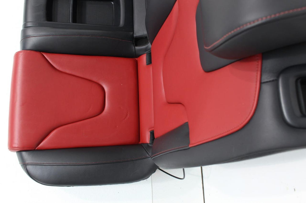 Audi S5 A5 Seats Magna Red Black Front Rear Seat Set Door Panels With 1/4 Trim | Picture # 16 | OEM Seats