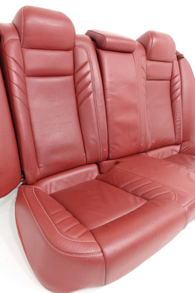 Dodge Charger Hellcat Oem Red Leather Seats Front & Rear  2015-2020 | Picture # 23 | OEM Seats