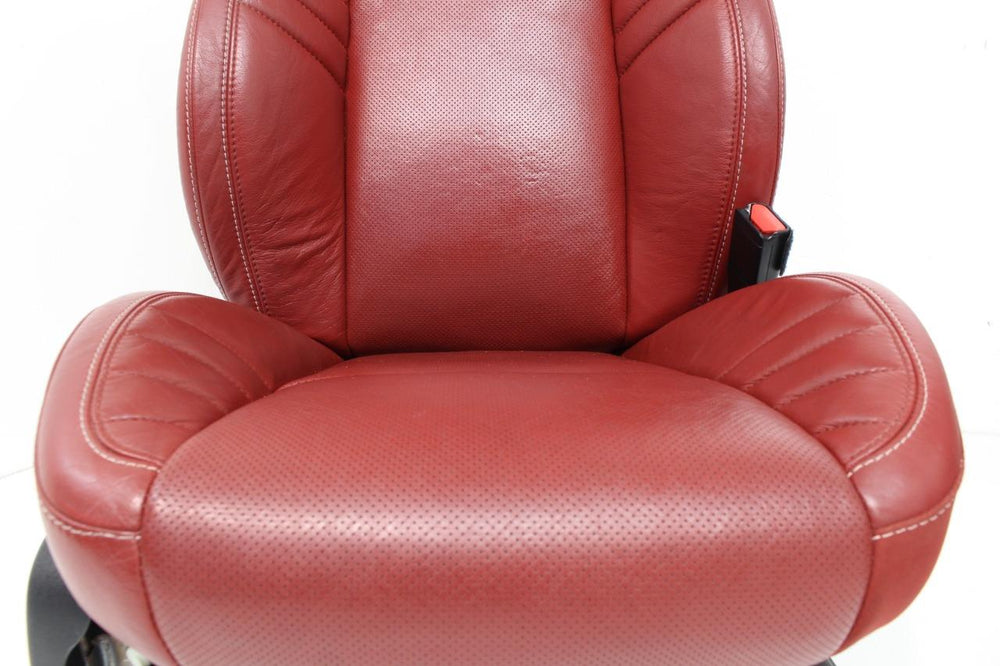 Dodge Charger Hellcat Oem Red Leather Seats Front & Rear  2015-2020 | Picture # 5 | OEM Seats