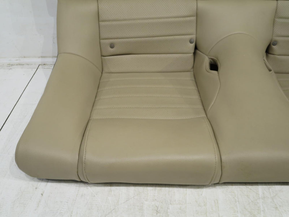 Oem Ford Mustang Gt Convertible Leather Rear Seat Tan 2005 2006 2007 2008 2009 | Picture # 3 | OEM Seats