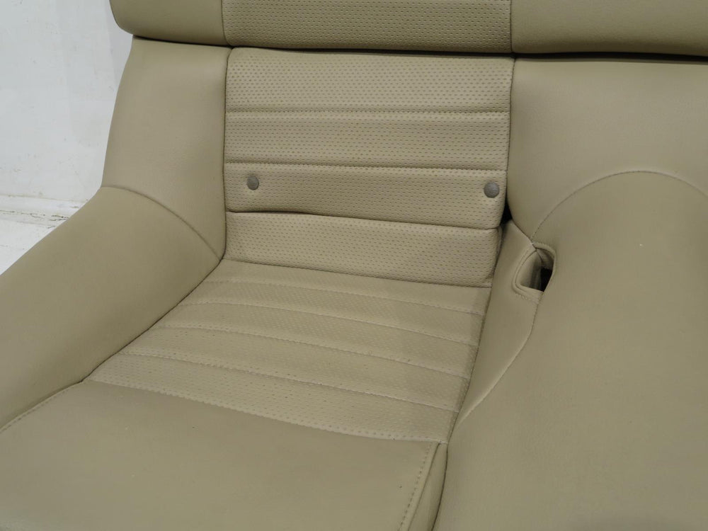 Oem Ford Mustang Gt Convertible Leather Rear Seat Tan 2005 2006 2007 2008 2009 | Picture # 5 | OEM Seats