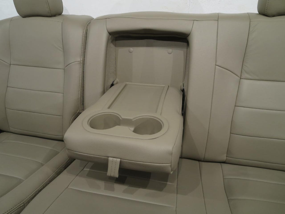 Ford Super Duty Tan Leather Crew Cab Rear Seat 2003 2004 2005 2006 2007 | Picture # 8 | OEM Seats