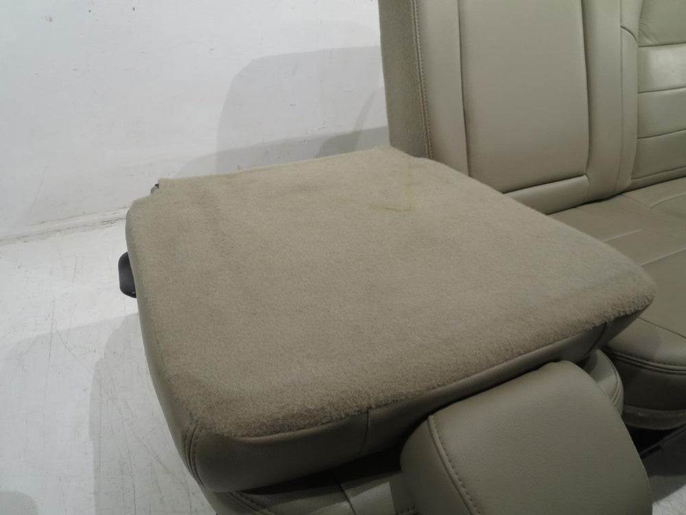 Ford Super Duty Tan Leather Crew Cab Rear Seat 2003 2004 2005 2006 2007 | Picture # 11 | OEM Seats