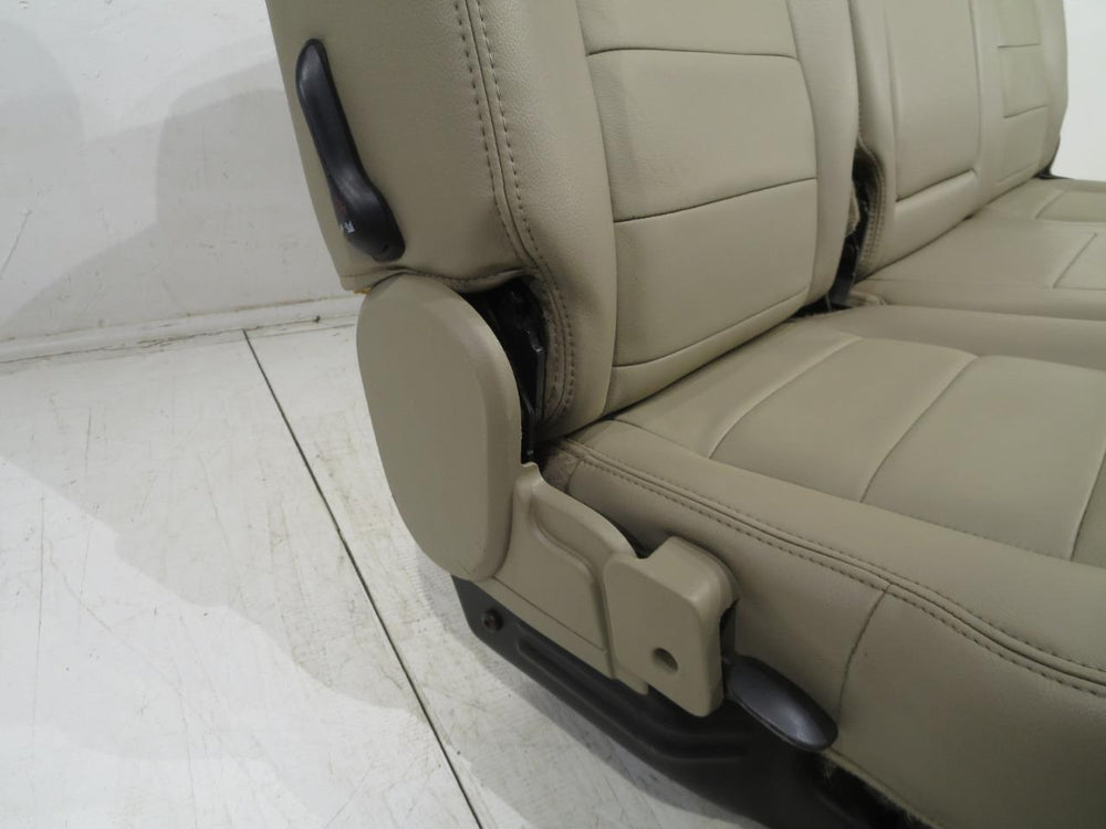 Ford Super Duty Tan Leather Crew Cab Rear Seat 2003 2004 2005 2006 2007 | Picture # 9 | OEM Seats