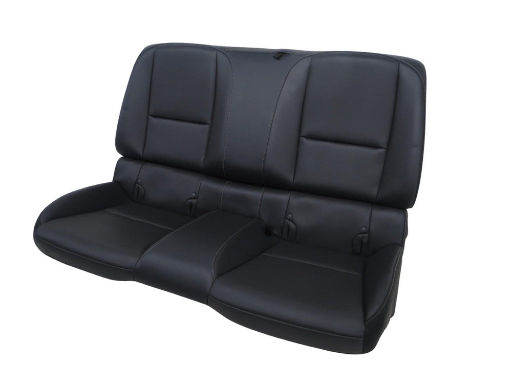 Chevy Camaro Ss Leather Coupe Rear Back Seat Black 2010 2011 2012 2013 2014 2015 | Picture # 1 | OEM Seats