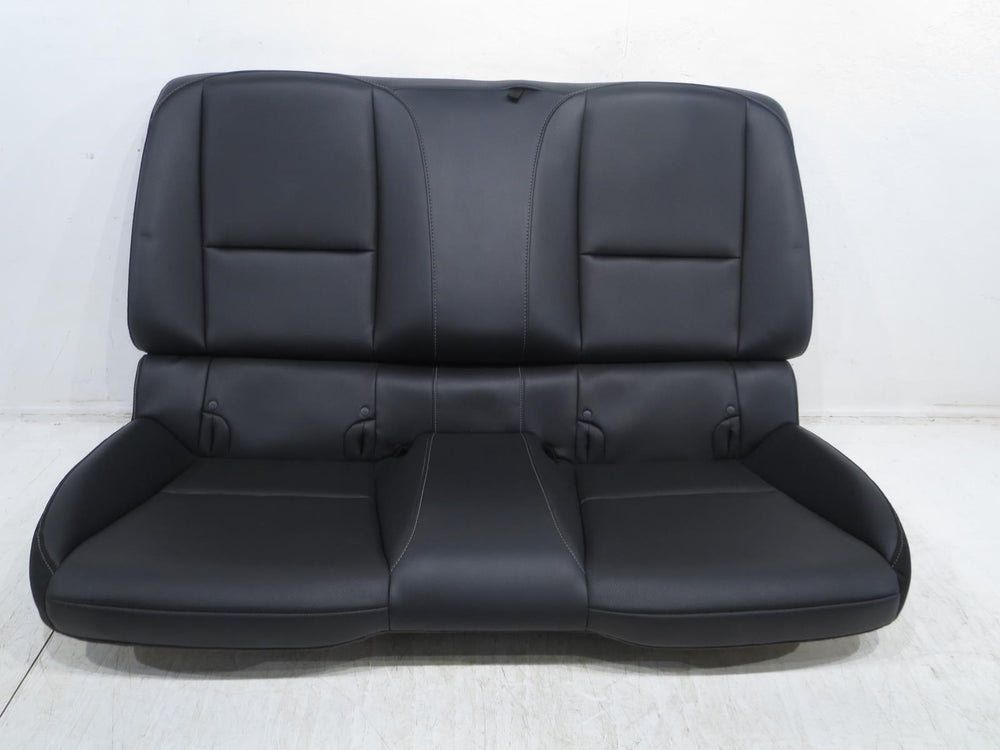 Chevy Camaro Ss Leather Coupe Rear Back Seat Black 2010 2011 2012 2013 2014 2015 | Picture # 8 | OEM Seats
