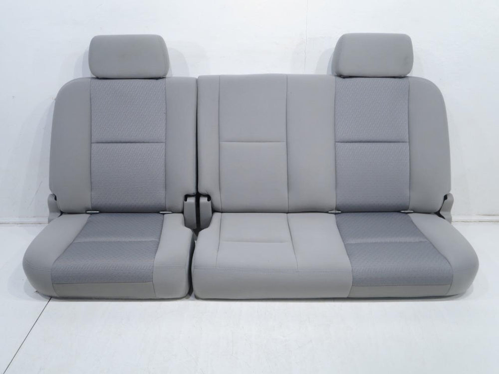 Gmc Chevy Silverado Sierra Extended Cab Cloth Rear Seat 2007 2008 2009 2010 2011 2012 2013 | Picture # 3 | OEM Seats