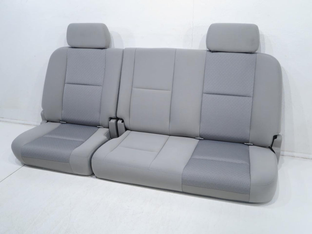 Gmc Chevy Silverado Sierra Extended Cab Cloth Rear Seat 2007 2008 2009 2010 2011 2012 2013 | Picture # 4 | OEM Seats