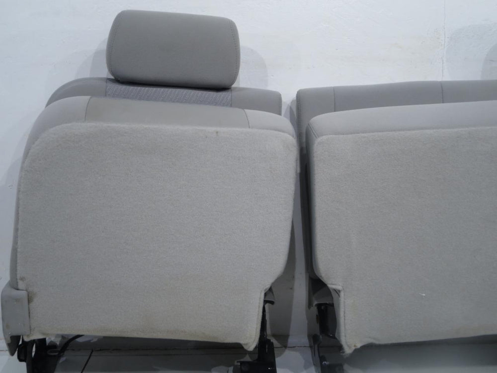 Gmc Chevy Silverado Sierra Extended Cab Cloth Rear Seat 2007 2008 2009 2010 2011 2012 2013 | Picture # 13 | OEM Seats