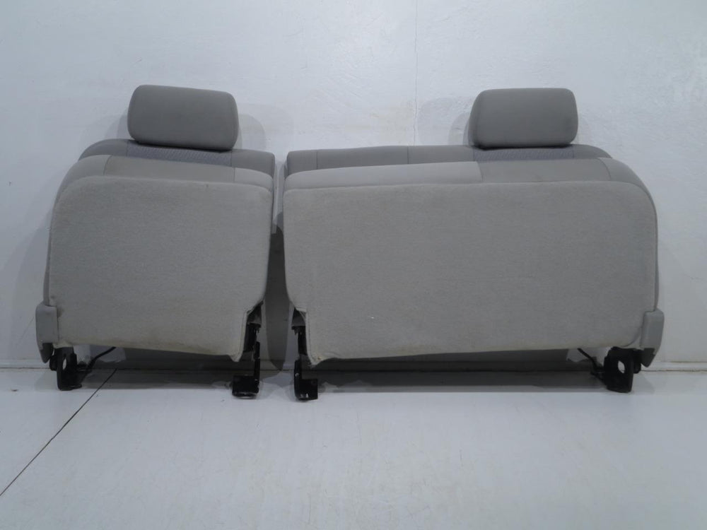 Gmc Chevy Silverado Sierra Extended Cab Cloth Rear Seat 2007 2008 2009 2010 2011 2012 2013 | Picture # 15 | OEM Seats