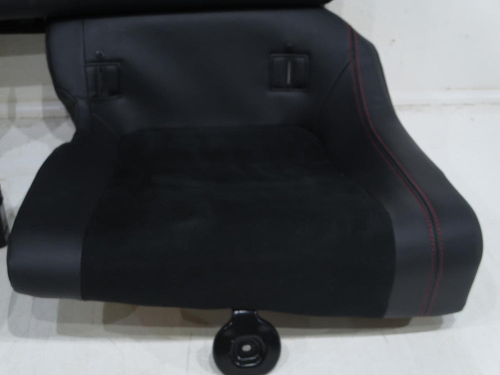 2012 - 2020 Scion FR-S Subaru BRZ Rear Seat Black Leather Ultrasuede #131k | Picture # 6 | OEM Seats
