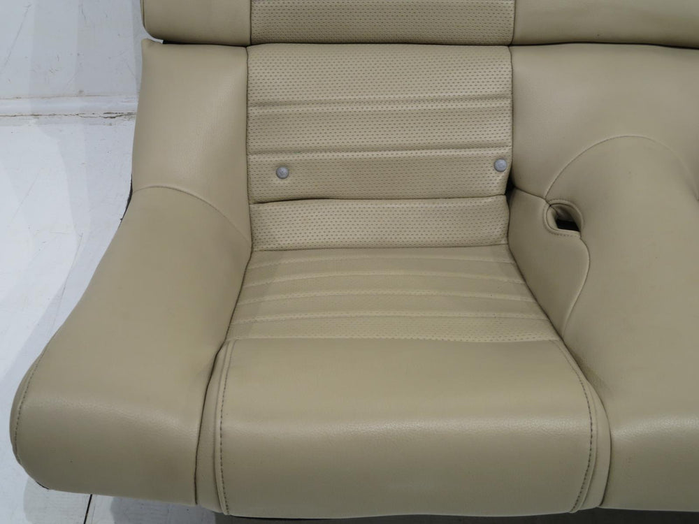 Oem Ford Mustang Gt Convertible Leather Rear Seat Tan 2005 2006 2007 2008 2009 | Picture # 5 | OEM Seats