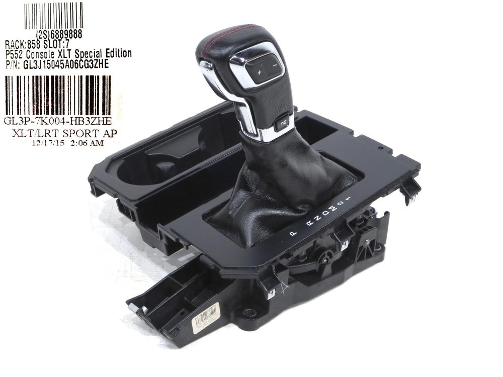 Ford F150 Floor Shifter Automatic 6 Speed Black Red 2015 2016 2017 2018 2019 | Picture # 1 | OEM Seats