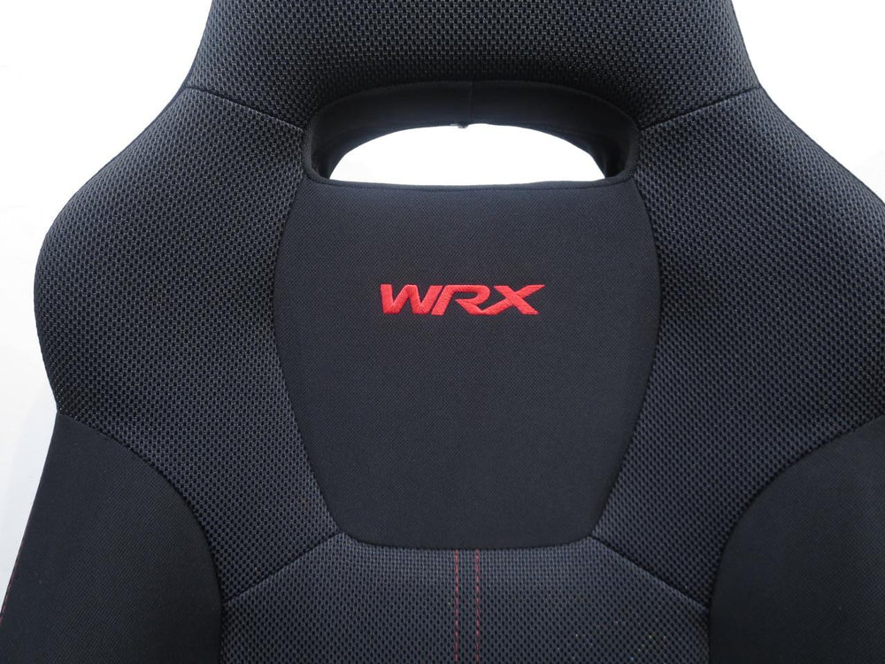 2008 - 2014 Subaru Impreza WRX Black Cloth Front Seats #347i | Picture # 11 | OEM Seats