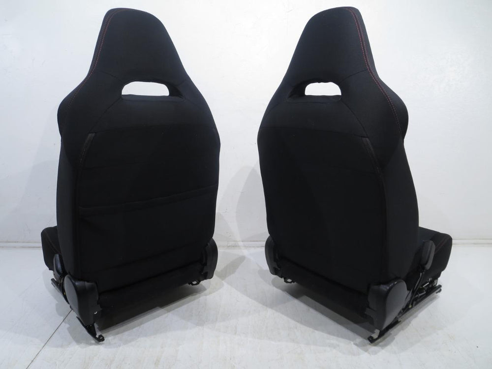 2008 - 2014 Subaru Impreza WRX Black Cloth Front Seats #347i | Picture # 13 | OEM Seats