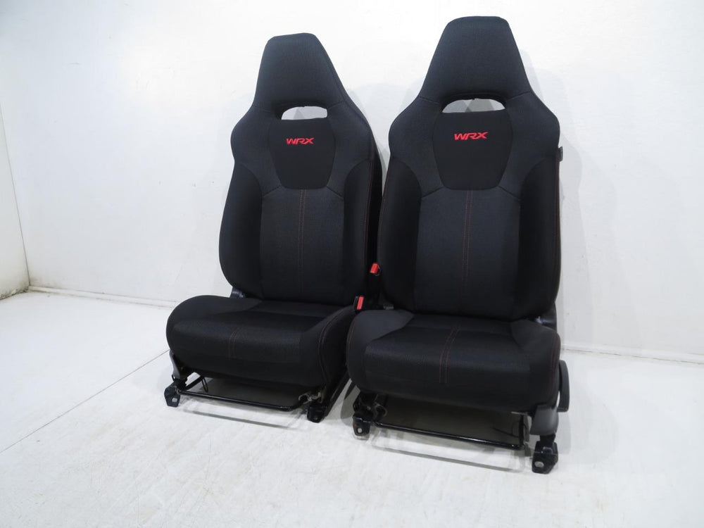 2008 - 2014 Subaru Impreza WRX Black Cloth Front Seats #347i | Picture # 22 | OEM Seats