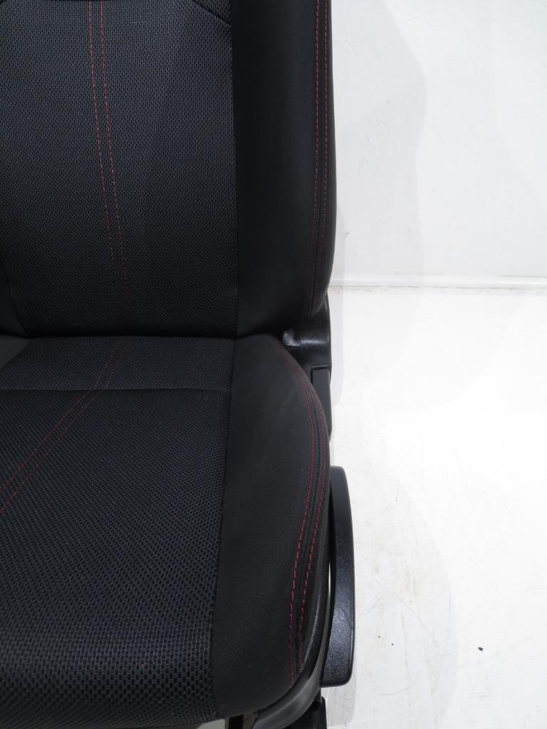 2008 - 2014 Subaru Impreza WRX Black Cloth Front Seats #347i | Picture # 6 | OEM Seats