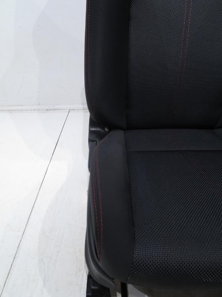 2008 - 2014 Subaru Impreza WRX Black Cloth Front Seats #347i | Picture # 5 | OEM Seats