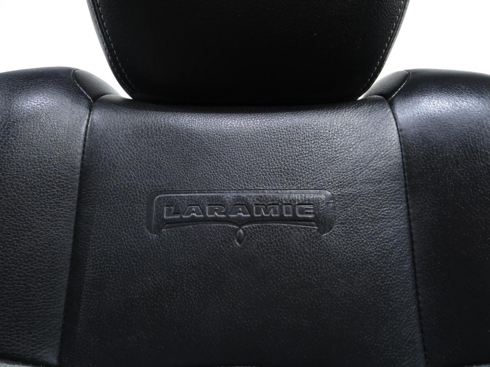 2009 - 2018 Dodge Ram 1500 2500 Laramie Black Leather Seats Heat A/C #348i | Picture # 11 | OEM Seats