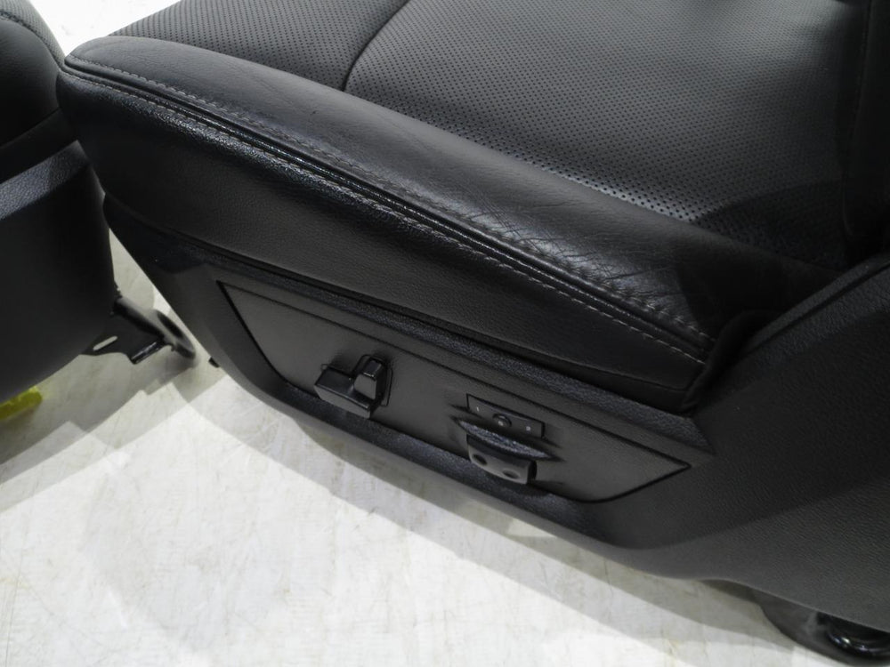2009 - 2018 Dodge Ram 1500 2500 Laramie Black Leather Seats Heat A/C #348i | Picture # 10 | OEM Seats