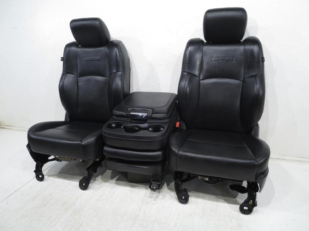 2009 - 2018 Dodge Ram 1500 2500 Laramie Black Leather Seats Heat A/C #348i | Picture # 21 | OEM Seats