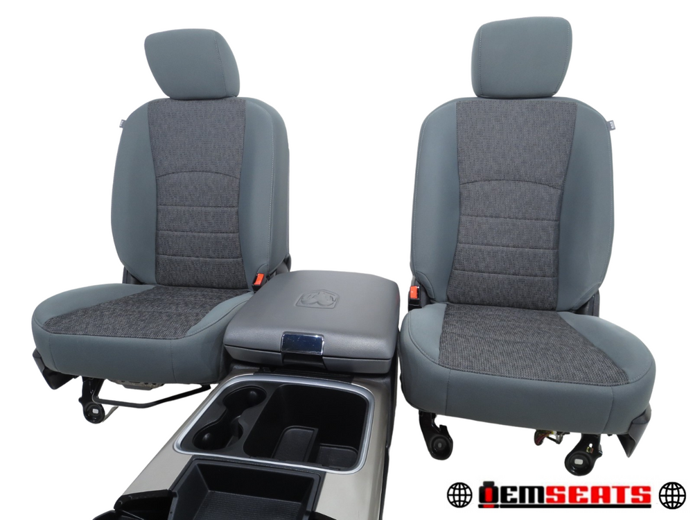Dodge Ram Power Cloth Seats 2009 2010 2011 2012 2013 2014 2015 2016 2017 2018 | Picture # 1 | OEM Seats