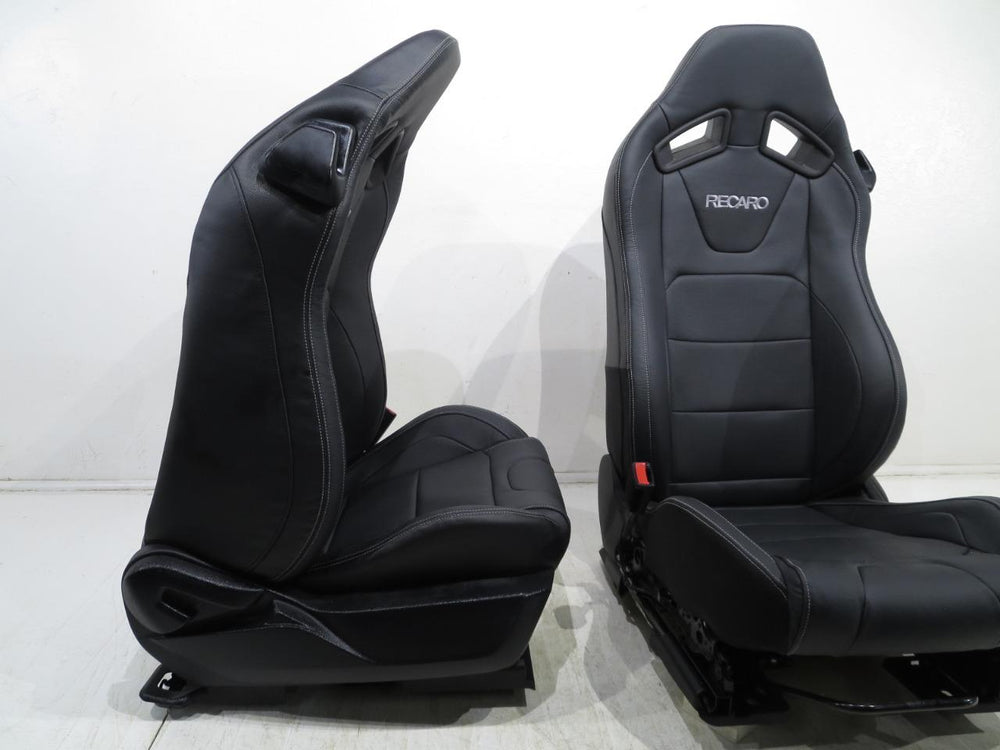 2015 - 2020 Ford Mustang Recaro OEM Black Leather Seats | Picture # 14 | OEM Seats