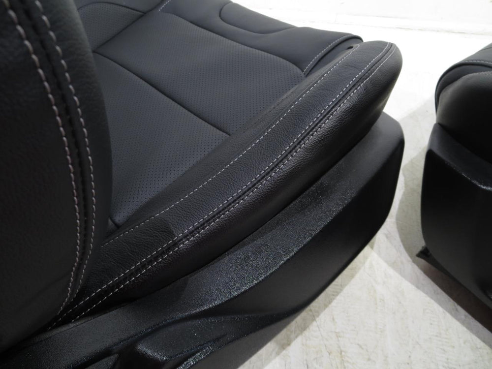 Ford Mustang Oem Recaro Refurbished Black Leather Seats 2015 2016 2017 2018 2019 2020 | Picture # 9 | OEM Seats
