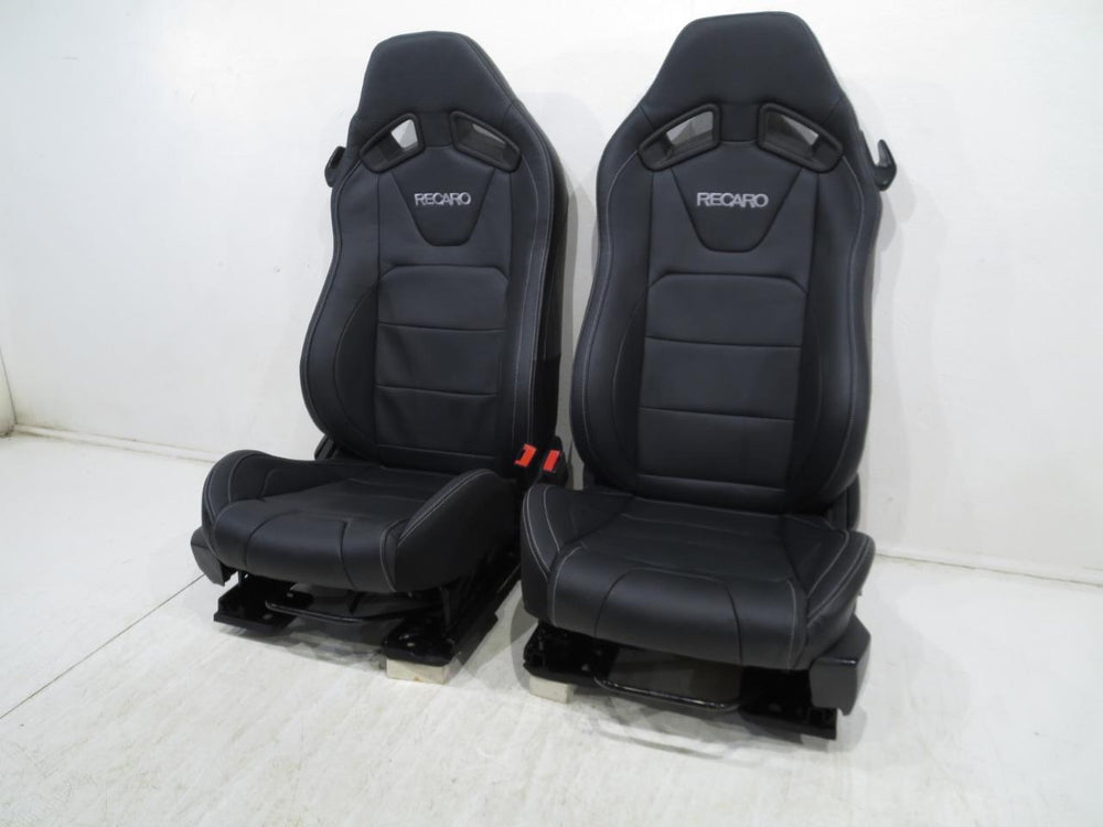 2015 - 2020 Ford Mustang Recaro OEM Black Leather Seats | Picture # 15 | OEM Seats