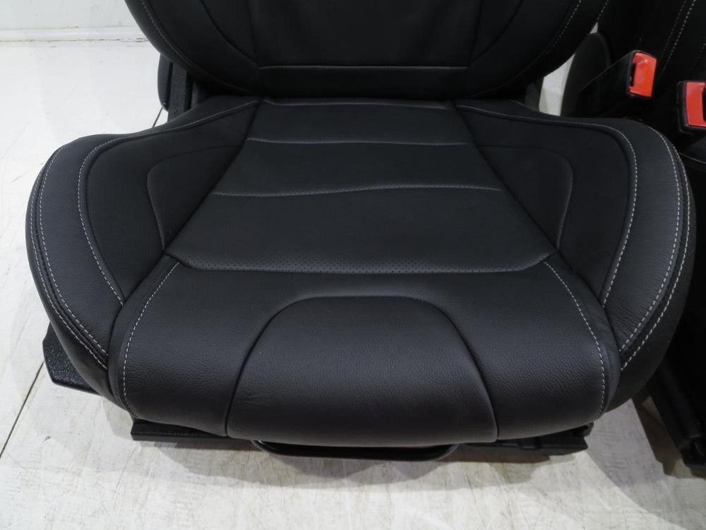 2015 - 2020 Ford Mustang Recaro OEM Black Leather Seats | Picture # 3 | OEM Seats