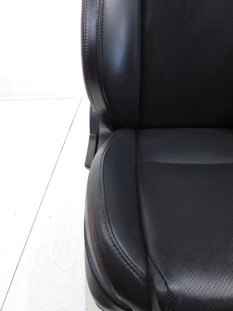 2015 - 2021 Subaru WRX Black Sport Leather Front Seats #356i | Picture # 5 | OEM Seats